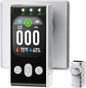 Carbon Monoxide Detectors Plug in - 3 in 1 Carbon Monoxide Detector Plug in Wall with Temp Humidity Sensor 24/7 CO Detector with Clear LCD Display Sound & Light Alarming for Home Kitchen RV Travel